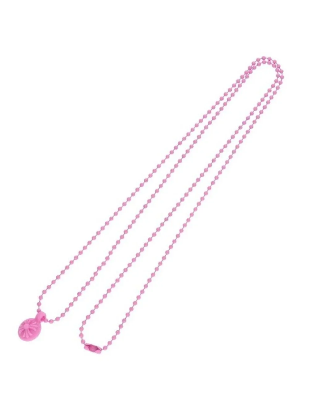 Chrome Hearts Rubber CH Crs Ball Cross Silicone Necklace